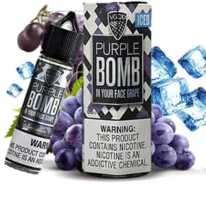 سالت بمب انگور یخ ویگاد | VGOD Salt PURPLE Bomb ICE 30ml