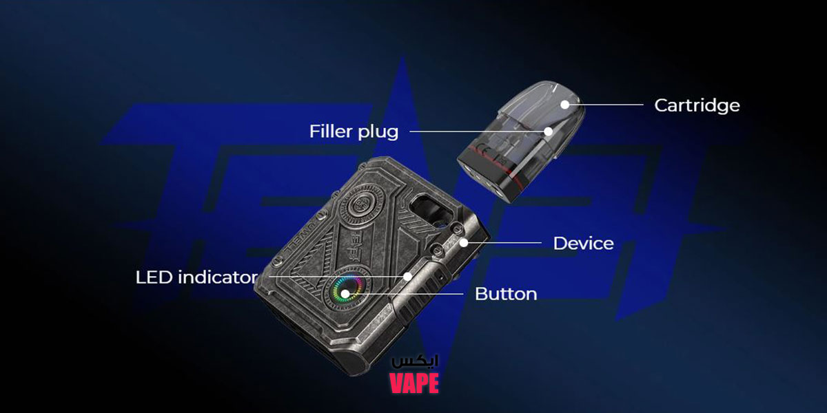 پاد سیستم یوول کالیبرن جی کی 3 تنت 3 پاد سیستم یوول کالیبرن جی کی 3 تنت | Uwell Caliburn GK3 TENET
