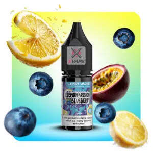 سالت ( لیمو+پشن فروت+بلوبری ) 10 میل | Lost Vape Lemon Passion BlueBerry 10 Ml