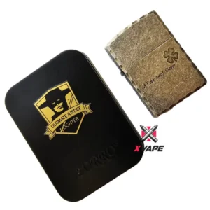 فندک زورو (حاشیه حکاکی طرح گل) کد LIZO-1056