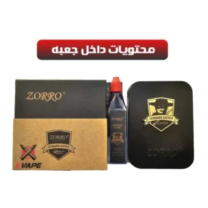 محتویات داخل جعبه فندک زورو (ستاره قرمز) کد LIZO-989