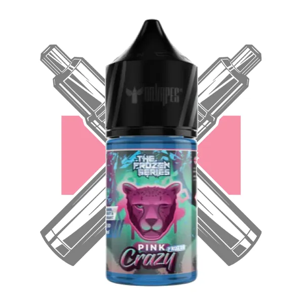 سالت نیکوتین (گوآوا + پشن فروت + انگور ) دکتر ویپ 30 میل | Dr-Vape PINK CRAZY  30 Ml