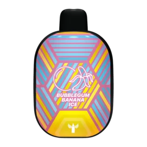 پاد یکبار مصرف دکتر ویپ (ادامس بادکنکی+موز+یخ) پاف 5500  | Dr Vape - Bubblegum Banana Ice