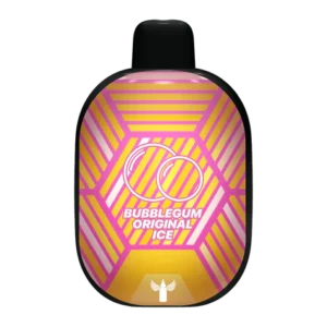 پاد یکبار مصرف دکتر ویپ (ادامس بادکنکی+یخ) پاف 5500  | Dr Vape - Bubblegum Original Ice
