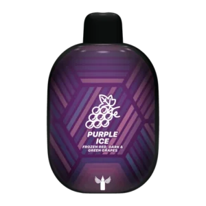 پاد یکبار مصرف دکتر ویپ (انگور+یخ) پاف 5500  | Dr Vape - Purple Ice