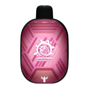 پاد یکبار مصرف دکتر ویپ (شیر+توت فرنگی) پاف 5500  | Dr Vape - Unicorn