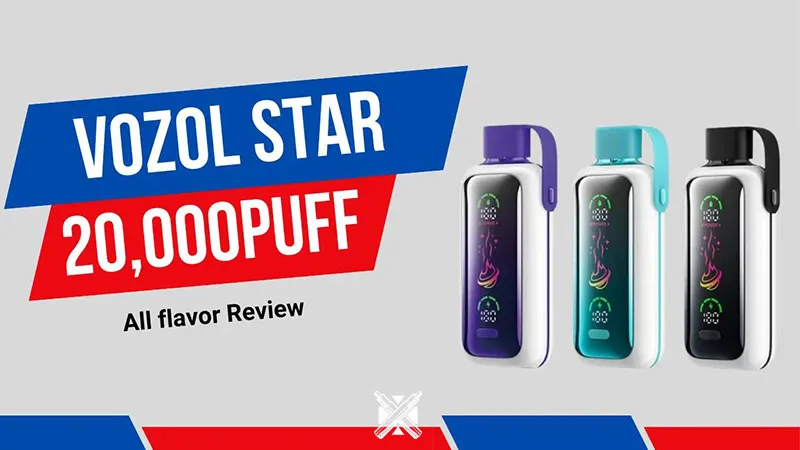 پاد یکبار مصرف وزول استار 20000 پاف (VOZOL STAR 20000 PUFFS)